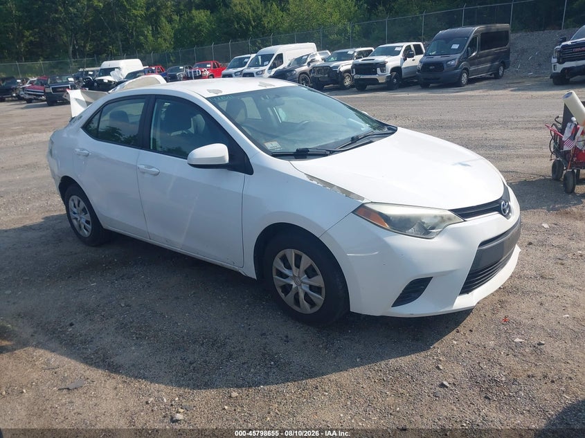 2014 TOYOTA COROLLA auction photo 1