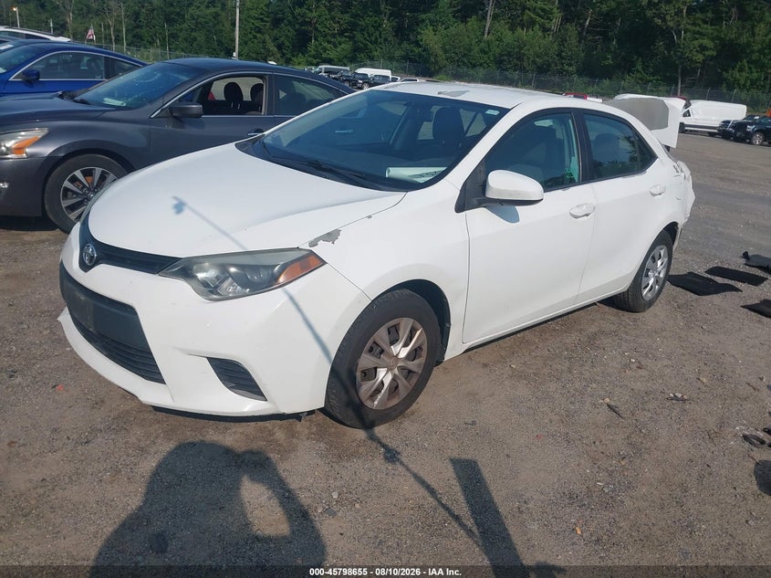 2014 TOYOTA COROLLA auction photo 2