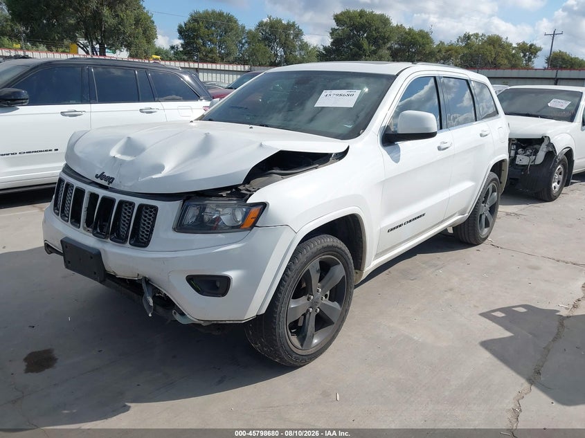 2015 Jeep Grand Cherokee Altitude, Удар спереди, IAAI, VIN 1C4RJFAG1FC228499 — фото 2