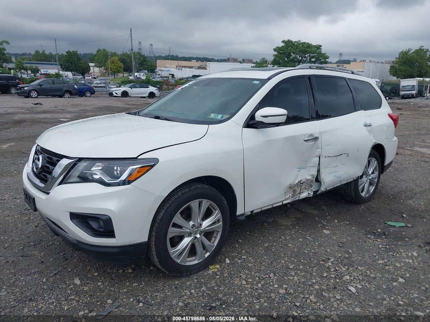 Vin: 5n1dr2mm8kc597475, lot: 46297517, nissan pathfinder sl 20192