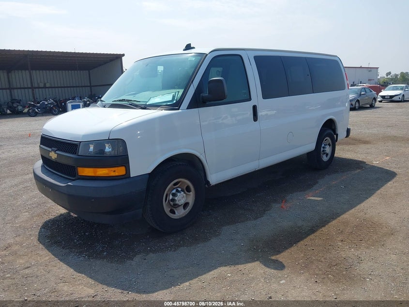 2019 Chevrolet Express, Звичайний знос, IAAI, VIN 1GAWGEFG3K1289923 — фото 2