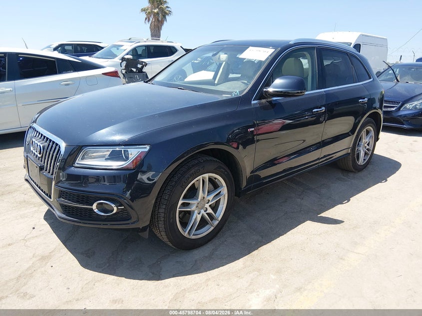 Vin: wa1dgafpxfa085157, lot: 46297536, audi q5 3.0t premium plus 20152