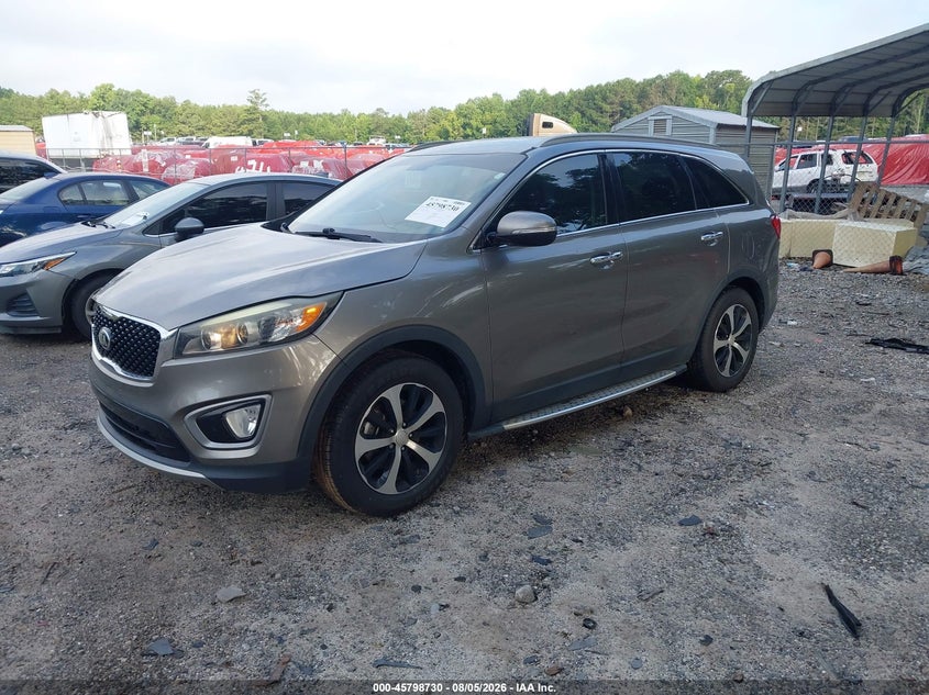 Vin: 5xyph4a14gg029432, lot: 46297561, kia sorento 2.0t ex 20162