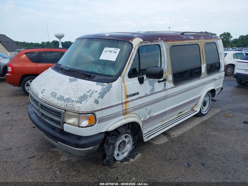 1994 Dodge RAM Van, Обычный износ, IAAI, VIN 2B6HB21X8RK129835 — фото 2