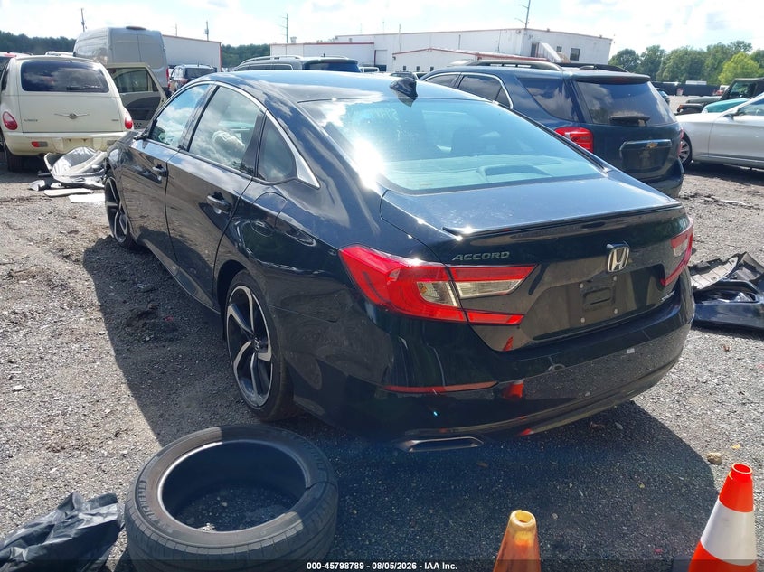 Vin: 1hgcv1f38na032302, lot: 46297620, honda accord sport 20223