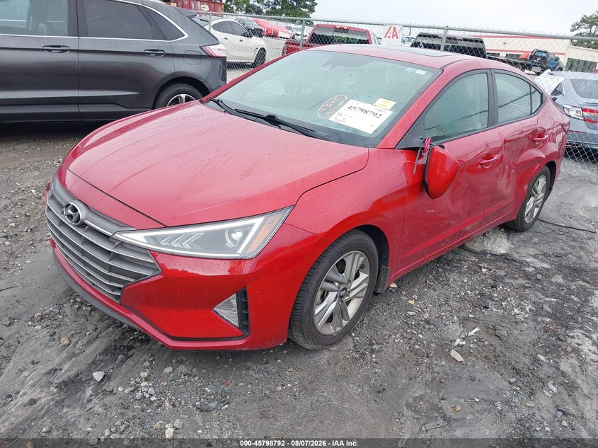Vin: kmhd84lf9lu036652, lot: 46297623, hyundai elantra value edition 20202