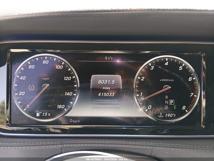 2017 MERCEDES-BENZ S 550 auction photo 7