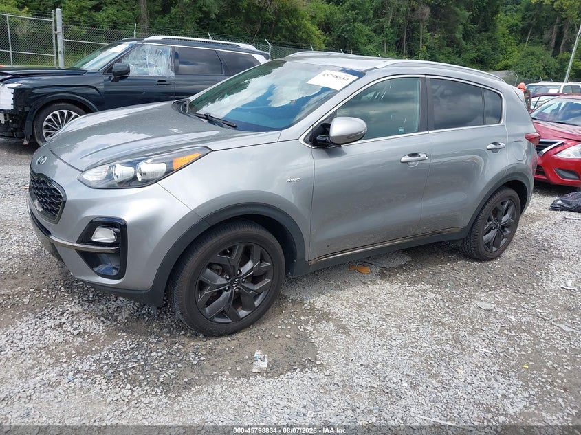 Vin: kndp6cac5l7748147, lot: 46297665, kia sportage s 20202