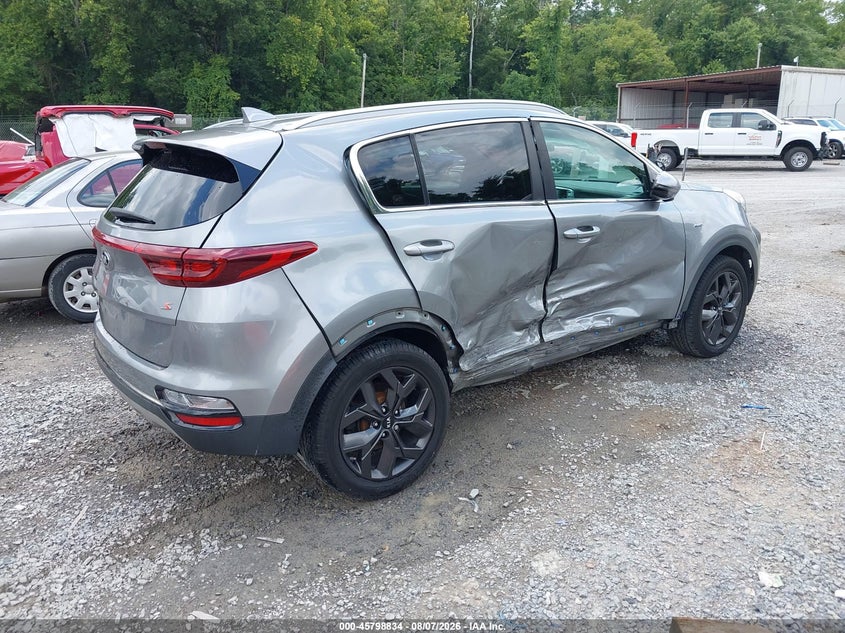 Vin: kndp6cac5l7748147, lot: 46297665, kia sportage s 20204