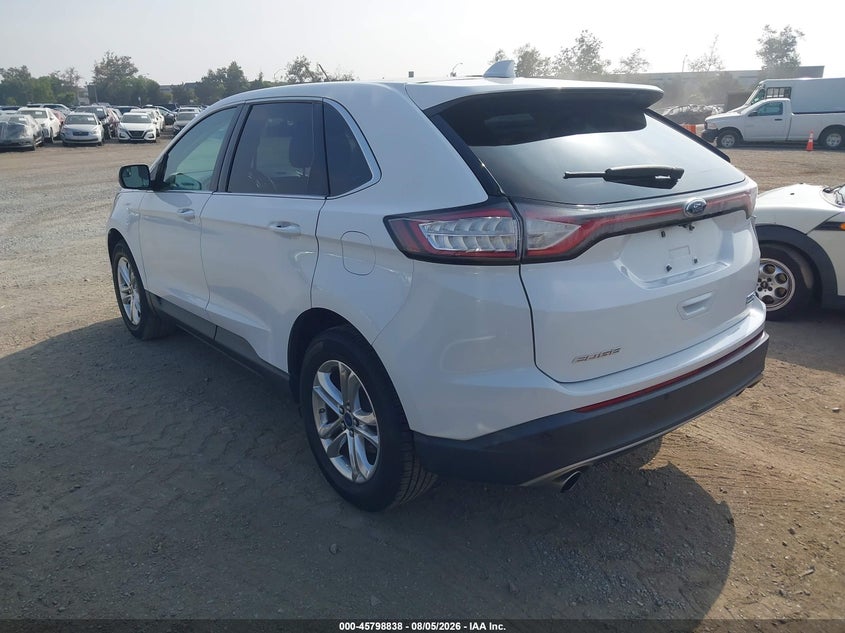 Vin: 2fmpk3j93hbb37754, lot: 46297669, ford edge sel 20173