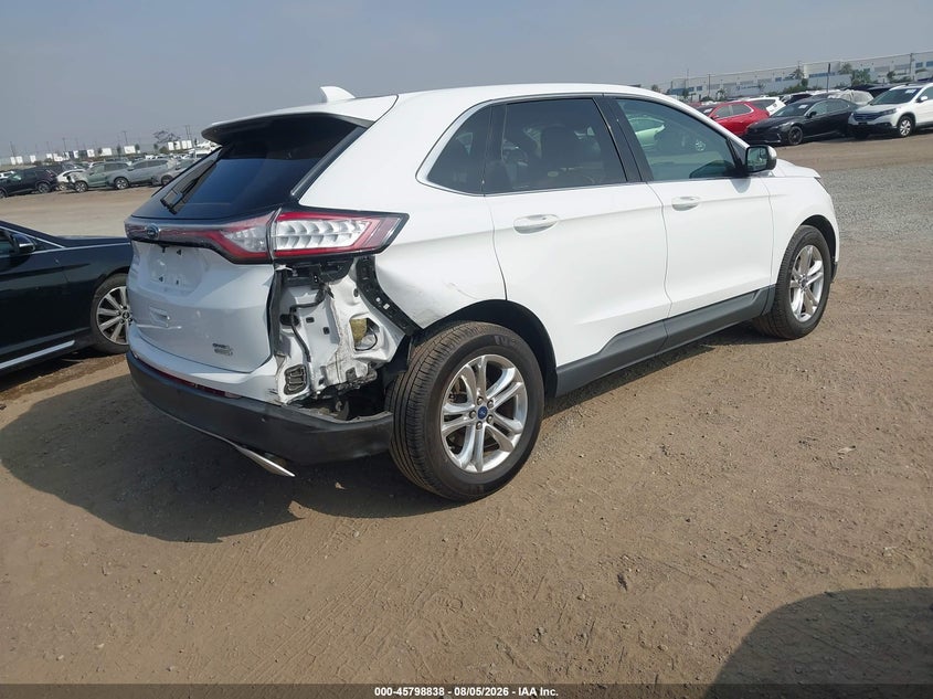 Vin: 2fmpk3j93hbb37754, lot: 46297669, ford edge sel 20174
