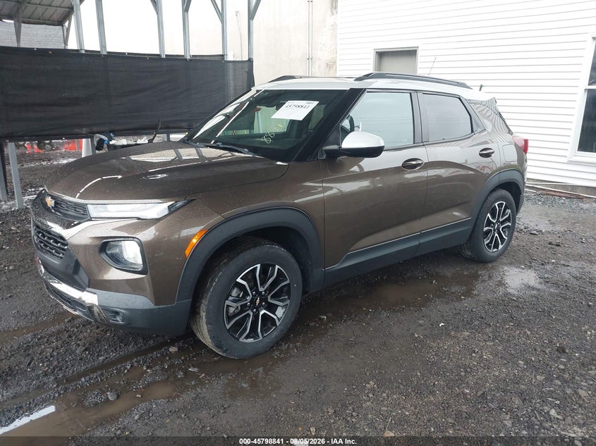 2021 CHEVROLET TRAILBLAZER SPORT UTILITY VEHICLE 1.3L I-3 DI, DOHC, VVT, TURBO, 155HP