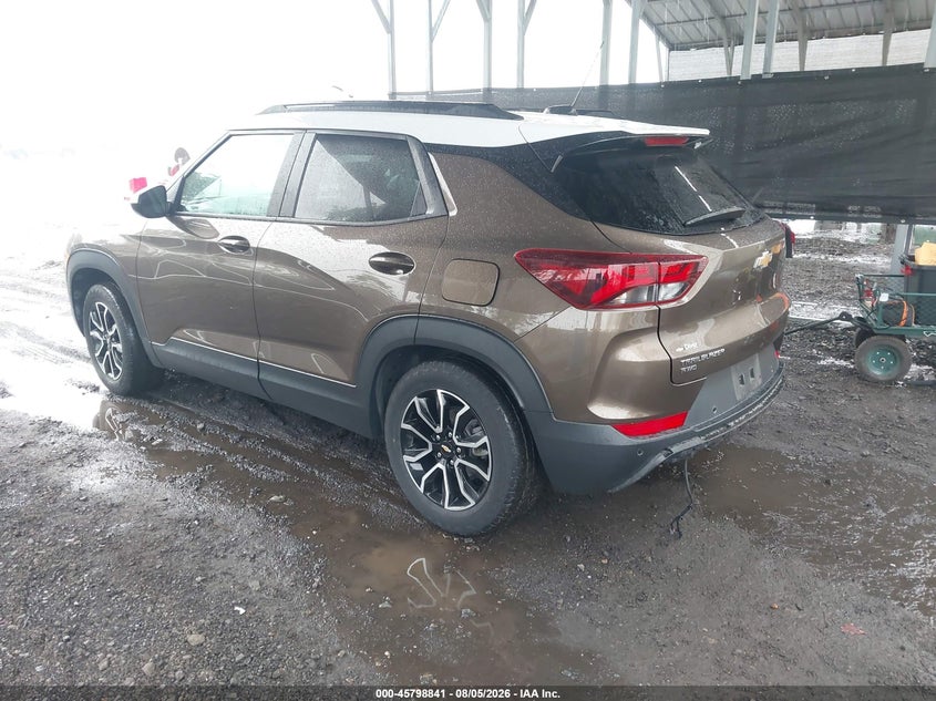 2021 CHEVROLET TRAILBLAZER SPORT UTILITY VEHICLE 1.3L I-3 DI, DOHC, VVT, TURBO, 155HP
