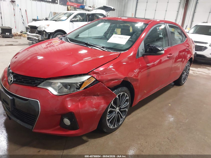 2014 TOYOTA COROLLA auction photo 2