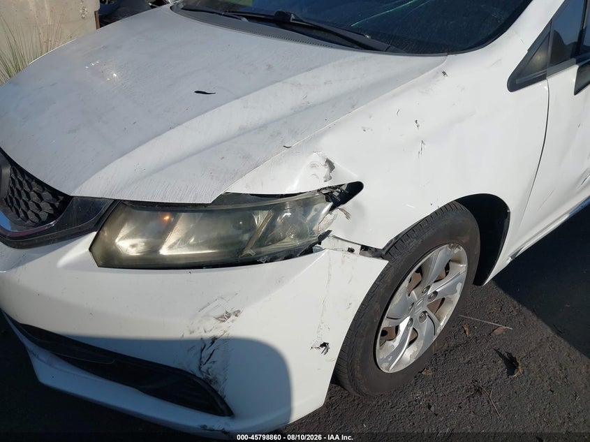 2013 HONDA CIVIC SEDAN 1.8L I-4 VVT, 140HP
