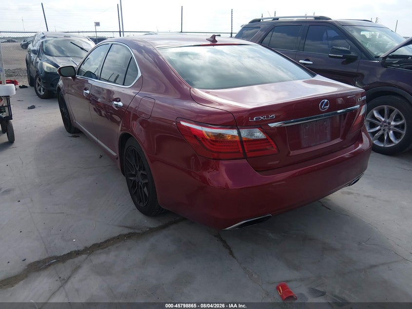 Vin: jthbl5ef7a5097324, lot: 46297696, lexus ls 460 20103