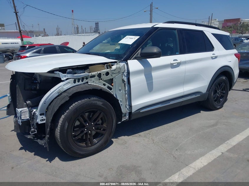 Vin: 1fmsk7dh7lgb29355, lot: 46297701, ford explorer xlt 20202