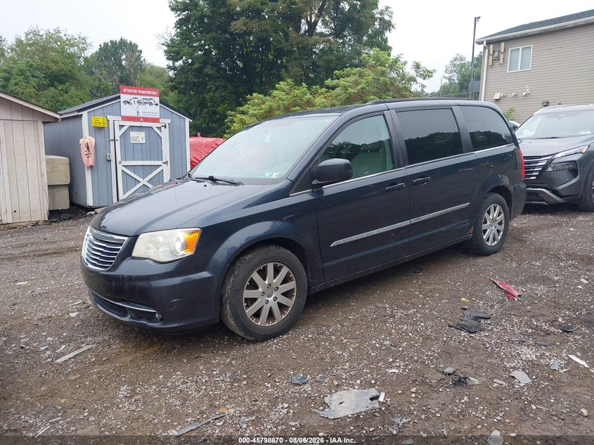 Vin: 2c4rc1bg8dr793414, lot: 46297702, chrysler town & country touring 20132