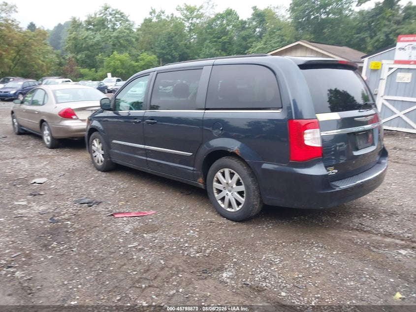Vin: 2c4rc1bg8dr793414, lot: 46297702, chrysler town & country touring 20133