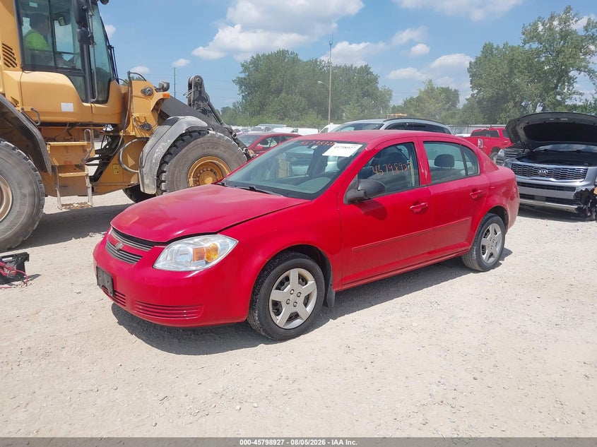 2005 Chevrolet Cobalt, Звичайний знос, IAAI, VIN 1G1AK52FX57582127 — фото 2