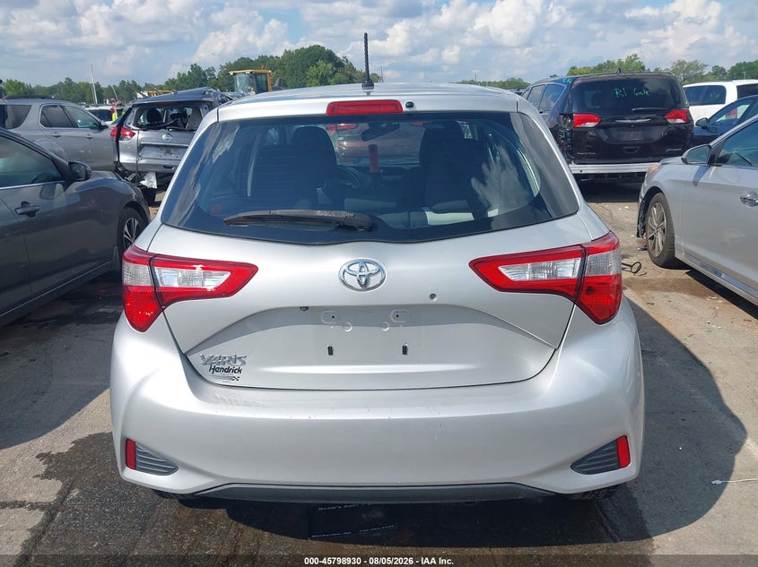 TOYOTA YARIS 2018 VIN VNKKTUD31JA090287