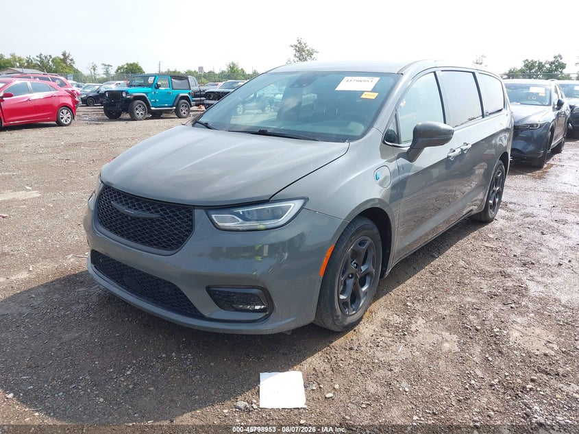 Vin: 2c4rc1l78nr127296, lot: 46297784, chrysler pacifica hybrid touring l 20222