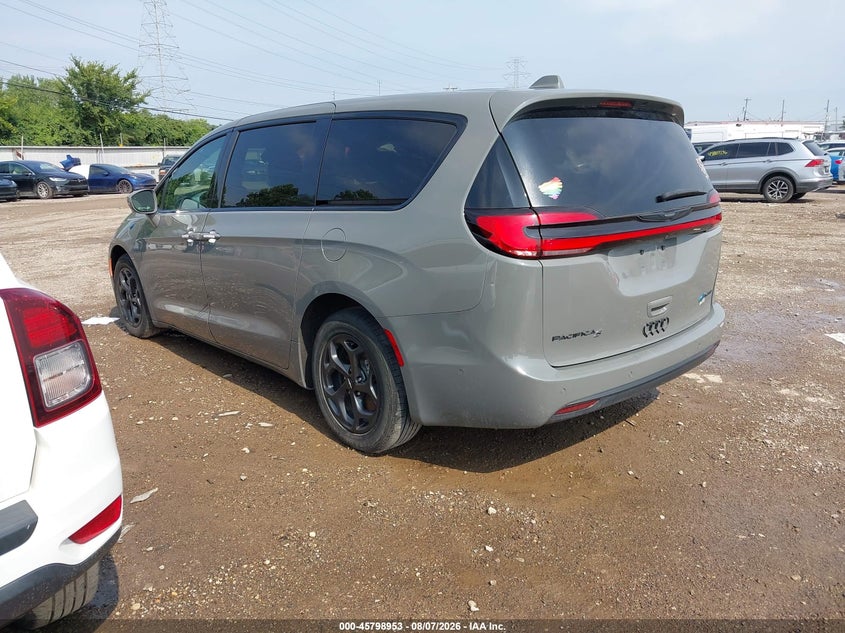 Vin: 2c4rc1l78nr127296, lot: 46297784, chrysler pacifica hybrid touring l 20223