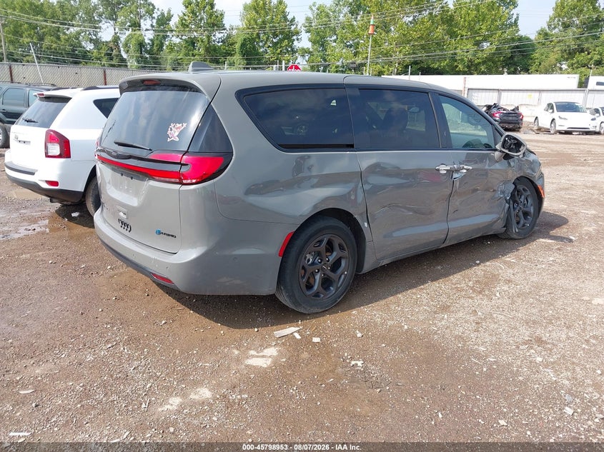 Vin: 2c4rc1l78nr127296, lot: 46297784, chrysler pacifica hybrid touring l 20224
