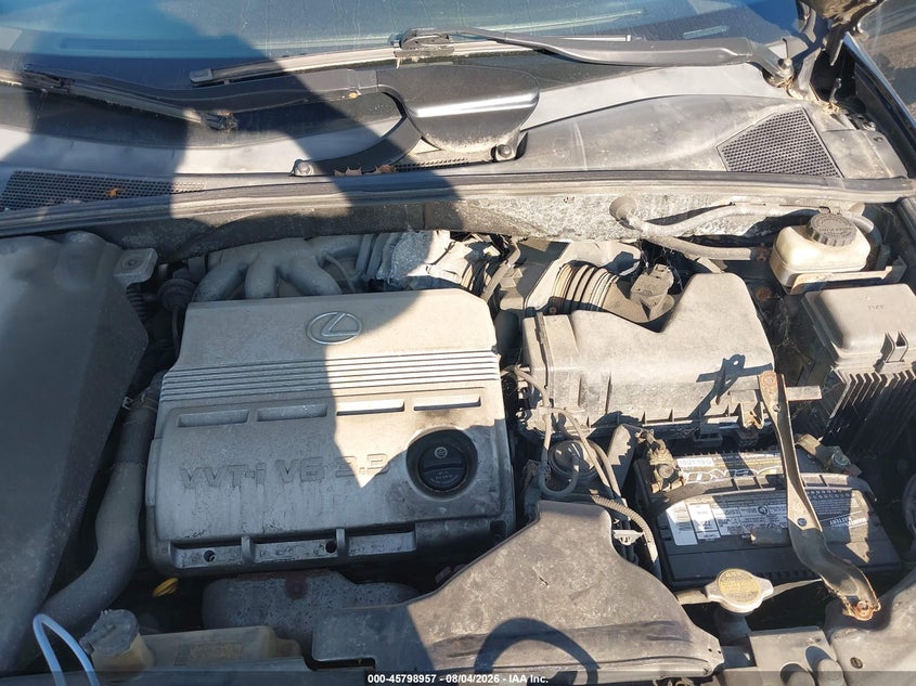 2004 LEXUS RX SPORT UTILITY VEHICLE 3.3L V-6 DOHC, VVT, 230HP