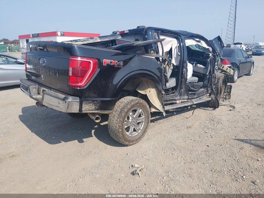 Vin: 1ftfw1e55pkd68840, lot: 46297789, ford f-150 xlt 20234