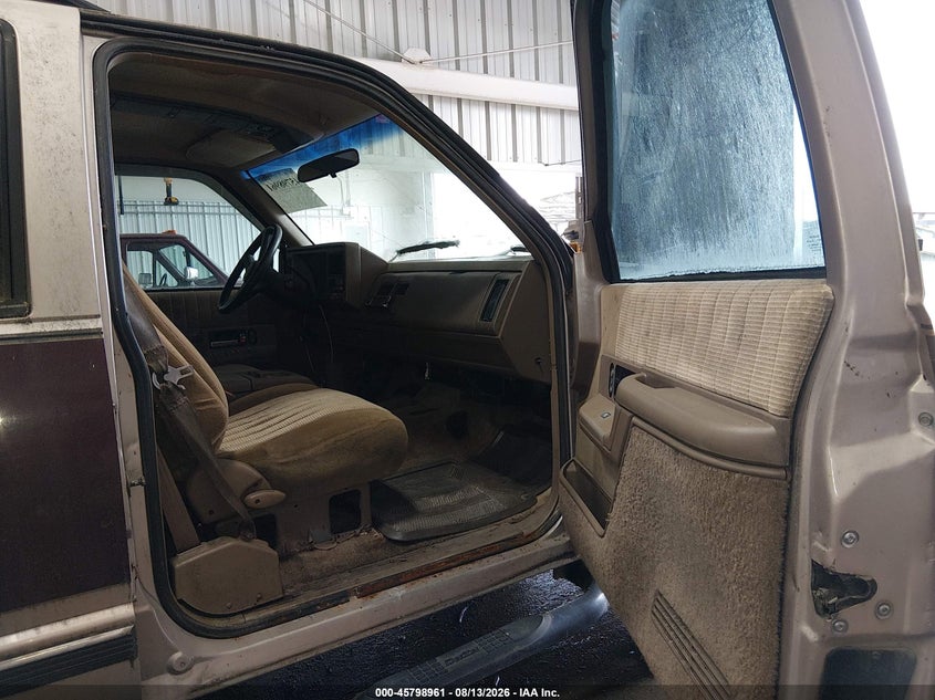 GMC SUBURBAN 1993 VIN 1GKFK16KXPJ727612