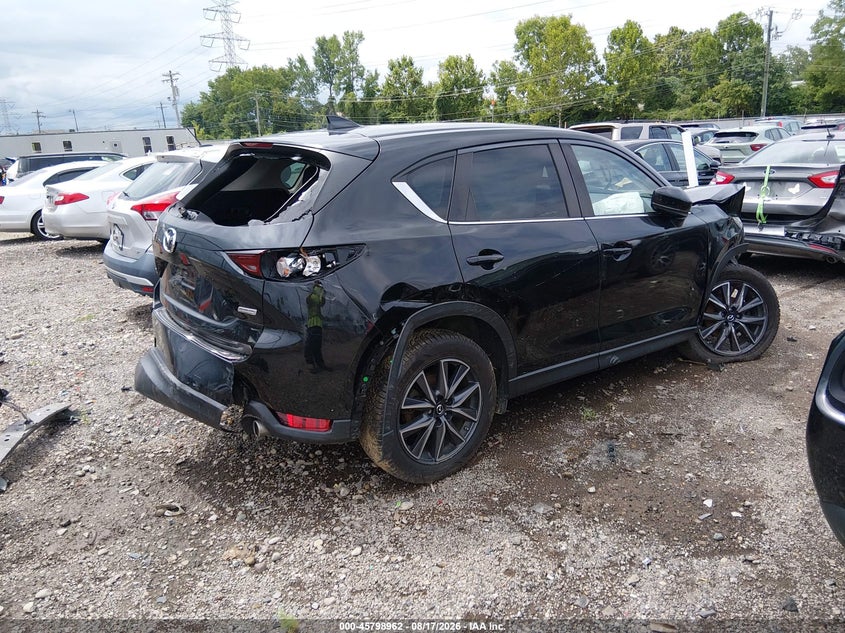Vin: jm3kfbcm4j0336261, lot: 46297793, mazda cx-5 touring 20184