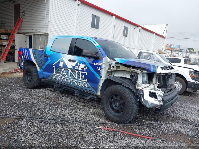 Vin: 5tfdw5f19jx740989, lot: 46297799, toyota tundra sr5 5.7l v8 2018 img_1