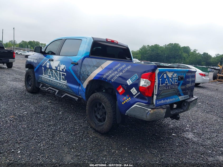 Vin: 5tfdw5f19jx740989, lot: 46297799, toyota tundra sr5 5.7l v8 20183