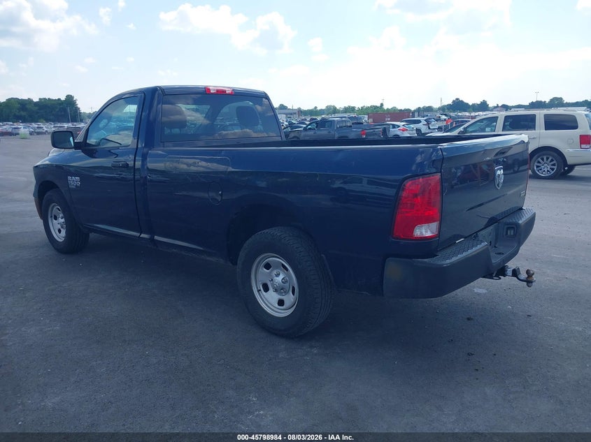 Vin: 3c6jr6dg4kg502858, lot: 46297815, ram 1500 classic tradesman  4x2 8' box 20193
