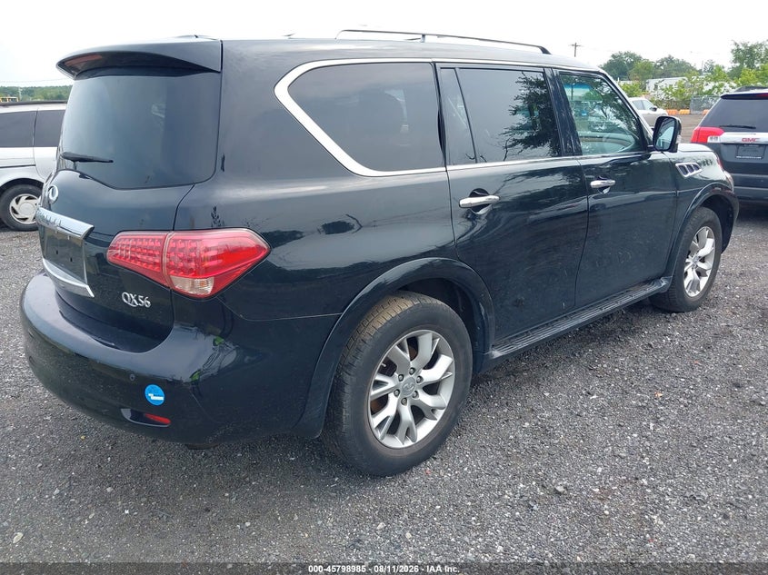 INFINITI QX56 2012 VIN JN8AZ2NC7C9316864