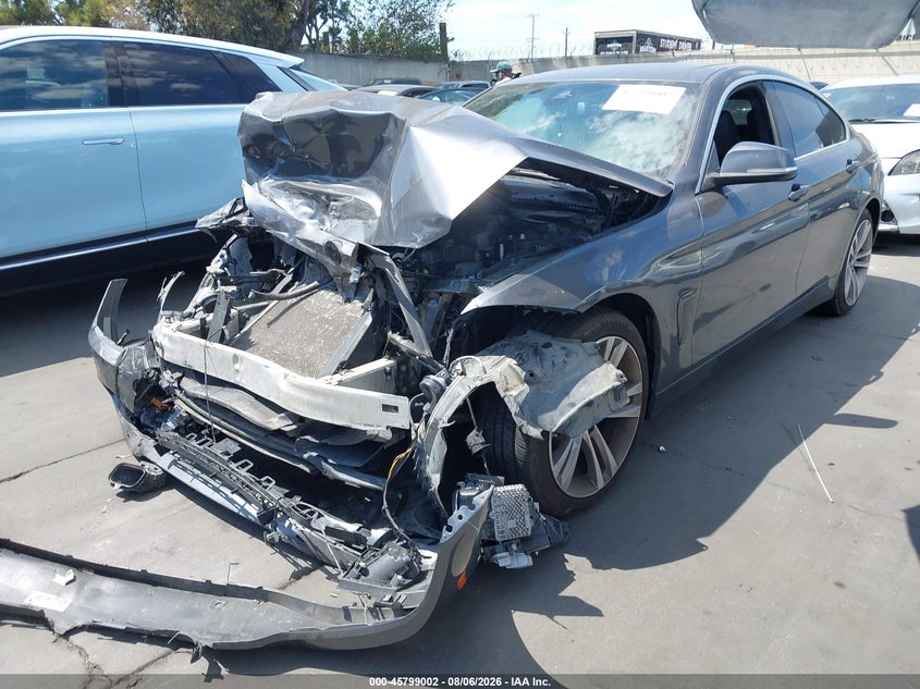 Vin: wba4j1c5xjbg78241, lot: 46297833, bmw 430i gran coupe 20182