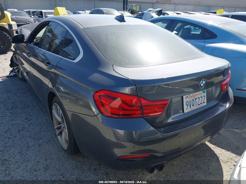 Vin: wba4j1c5xjbg78241, lot: 46297833, bmw 430i gran coupe 20183