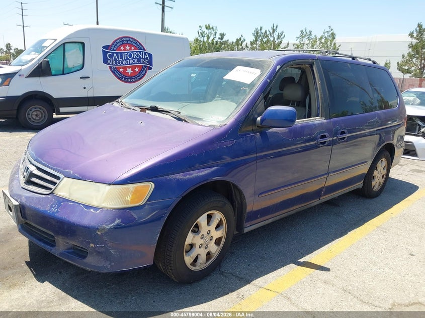 2003 Honda Odyssey, Normal Wear & Tear, IAAI, VIN 5FNRL18713B129747 — photo 2