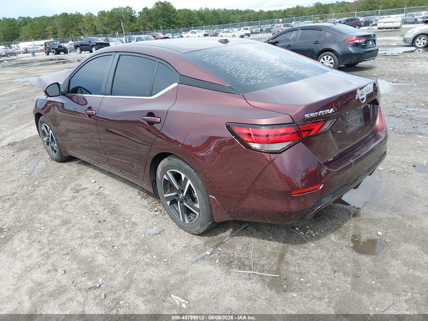 NISSAN SENTRA 2024 VIN 3N1AB8CVXRY309582