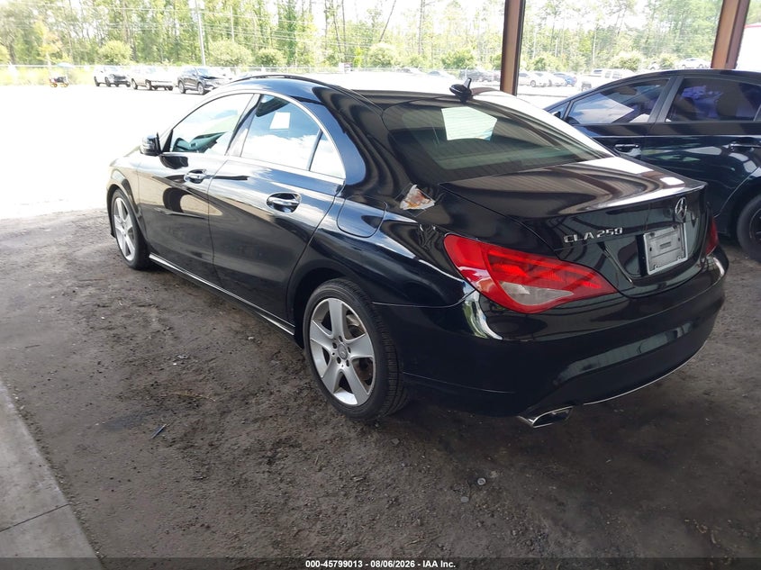 Vin: wddsj4eb1gn369752, lot: 46297844, mercedes-benz cla 250 20163