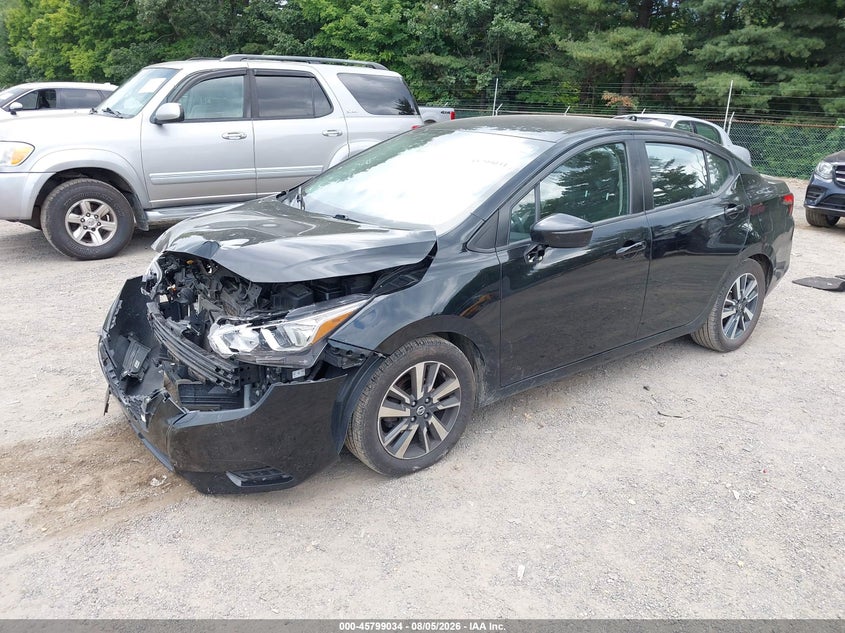 Vin: 3n1cn8ev4ml893089, lot: 46297865, nissan versa sv xtronic cvt 20212