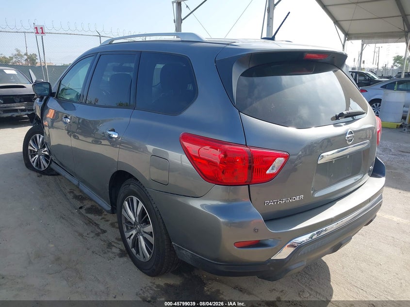 Vin: 5n1dr2mn7jc616010, lot: 46297870, nissan pathfinder sl 20183