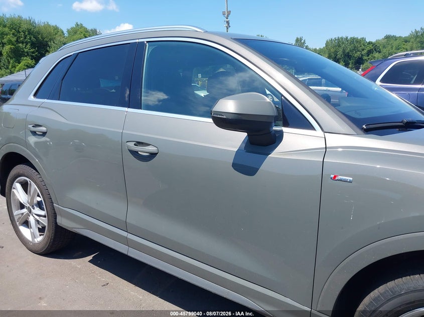 2024 AUDI Q3 SPORT UTILITY VEHICLE 2.0L I-4 DI, DOHC, VVT, TURBO, 228HP