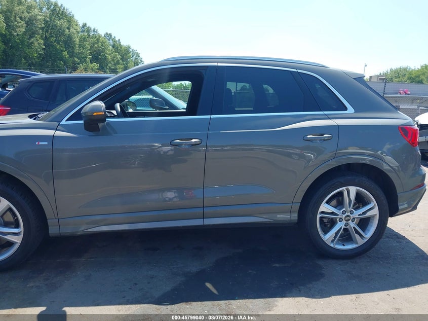 2024 AUDI Q3 SPORT UTILITY VEHICLE 2.0L I-4 DI, DOHC, VVT, TURBO, 228HP