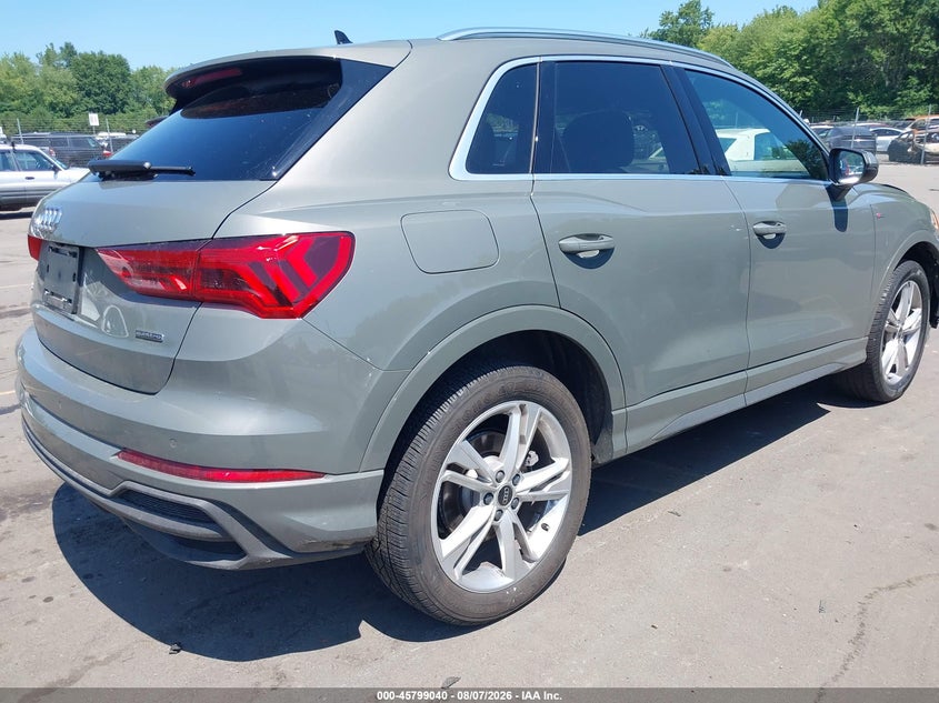 2024 AUDI Q3 SPORT UTILITY VEHICLE 2.0L I-4 DI, DOHC, VVT, TURBO, 228HP