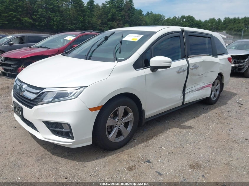Vin: 5fnrl6h73kb113268, lot: 46297889, honda odyssey ex-l 20192