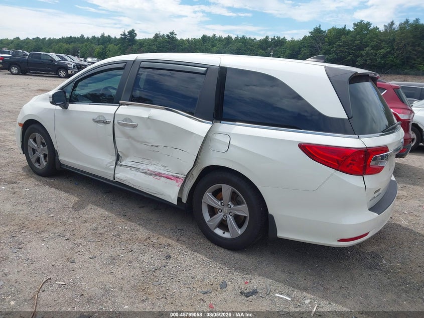 Vin: 5fnrl6h73kb113268, lot: 46297889, honda odyssey ex-l 20193