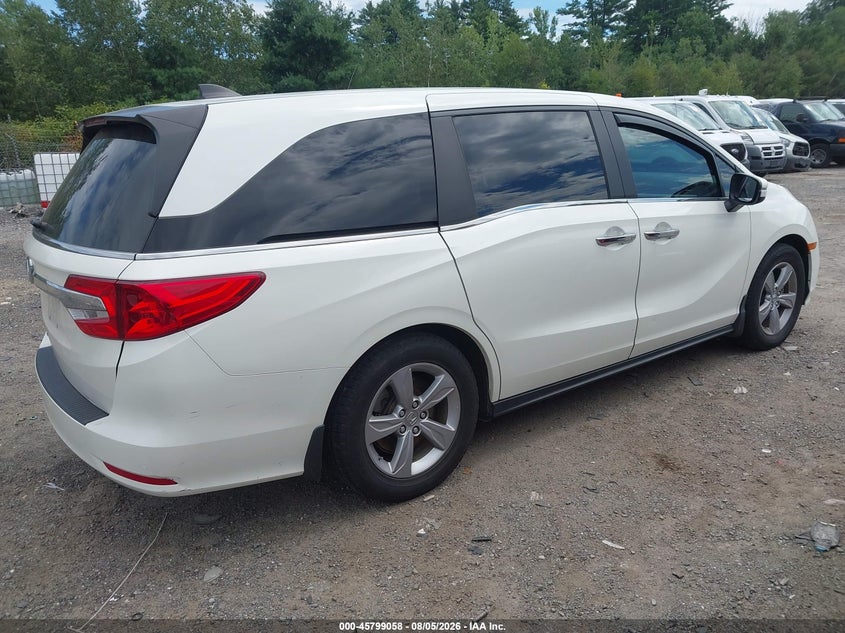 Vin: 5fnrl6h73kb113268, lot: 46297889, honda odyssey ex-l 20194