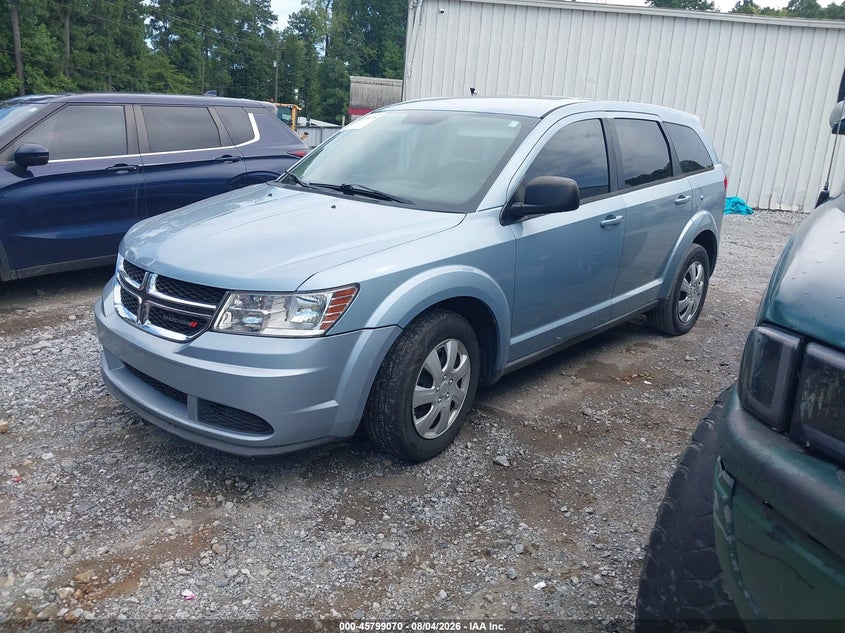 Vin: 3c4pdcab0dt728625, lot: 46297901, dodge journey american value pkg 20132